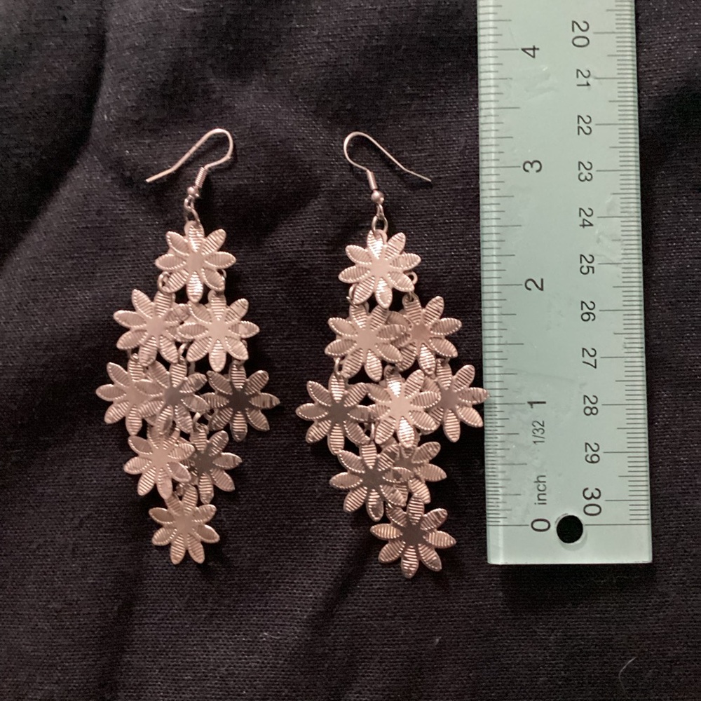 Silver Shape Earrings